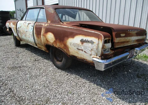 1964 Chevrolet Malibu Ss from USA, damaged, VIN 45837K124155